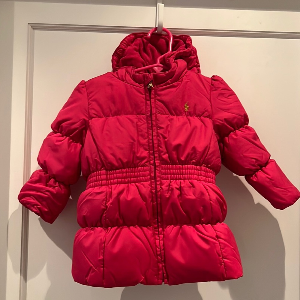 Ralph Lauren Polo Girls Down Puffer Jacket